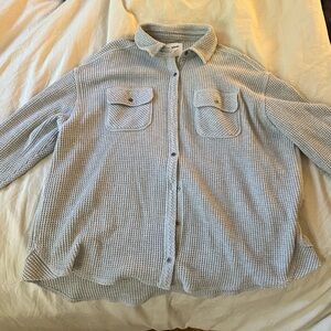 Aerie LumberJane Waffle Shirt
